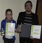Dodijeljena priznanja "Zajednice sportskih udruga grada Ivanca" za 2013. godinu: nagrade primili i članovi "DŠR Lančić-Knapić" - Barbara Habek i Mario Surjak