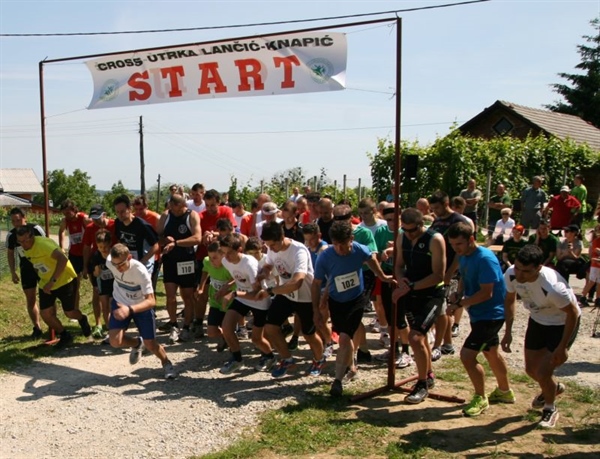 Najava: "5. cross utrka Lančić-Knapić 2014." (+ dječje utrke)