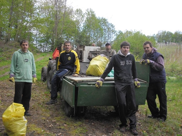 Ekološka akcija "Zelena čistka 2012." u Lančić - Knapiću