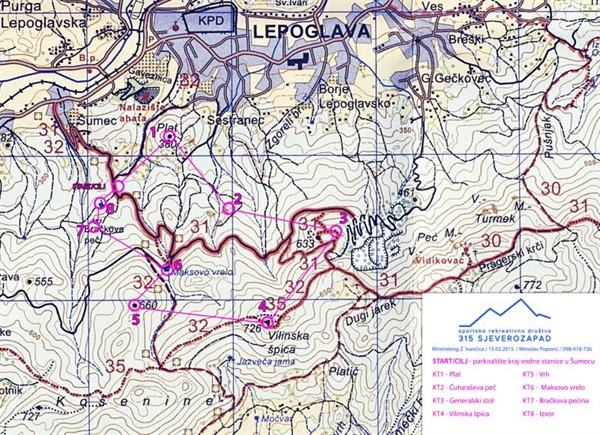 Mini-treking: Zapadna Ivanščica 2015.