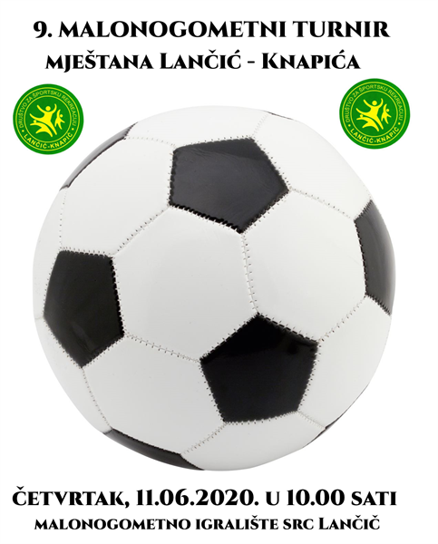 NAJAVA : 9. malonogometni turnir mještana Lančić - Knapić