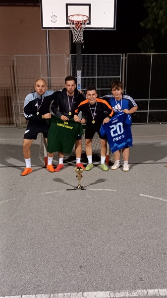 Prvo mjesto za ekipu DŠR L -K na malonogometnom turniru 3 vs 3 - JAILHOUSE festival 2022.