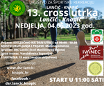 NAJAVA: 13. CROSS UTRKA LANČIĆ - KNAPIĆ