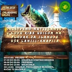 DRUŠTVENO NATJECANJE U LOVU RIBE UDICOM NA PLOVAK ZA ČLANOVE DŠR LANČIĆ-KNAPIĆA