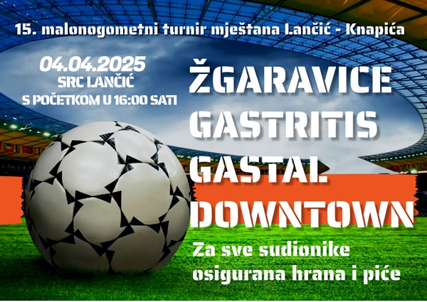 15. malonogometni turnir mještana Lančić-Knapića